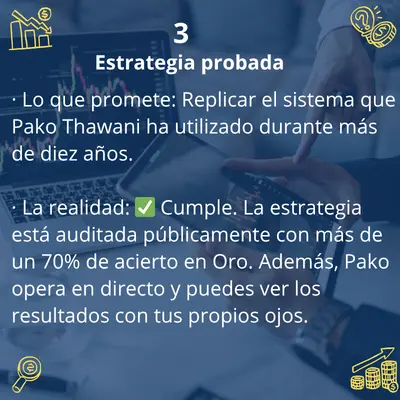 Promesa 3 del trading